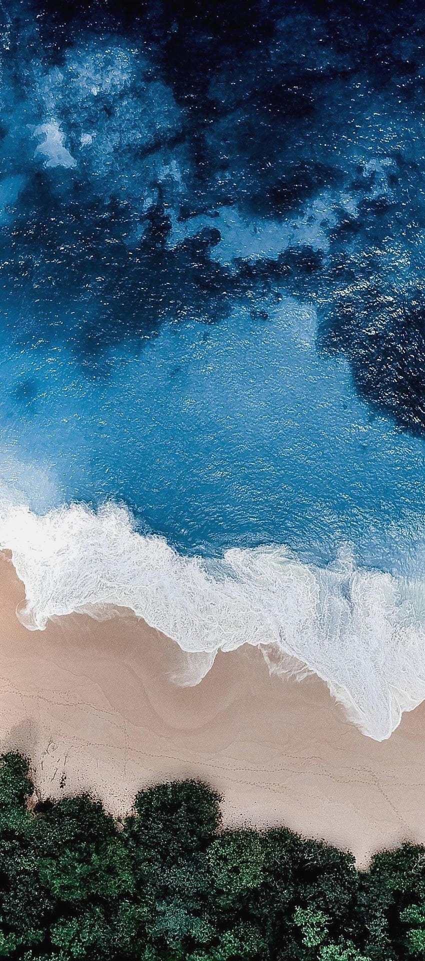 Ios 11 Iphone X Aqua Blue Water Beach Wave Ocean Apple, iphone 11 HD-Handy-Hintergrundbild