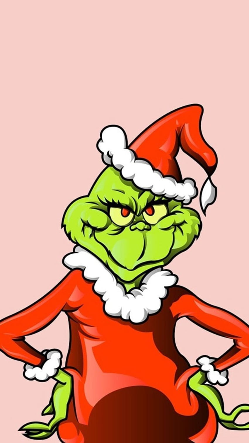 Grinch Christmas iPhone, christmas clipart iphone HD phone wallpaper