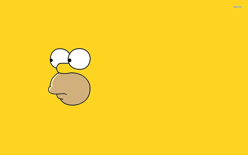 Download Sad Bart Simpsons Pink Yellow Gradient Art Wallpaper