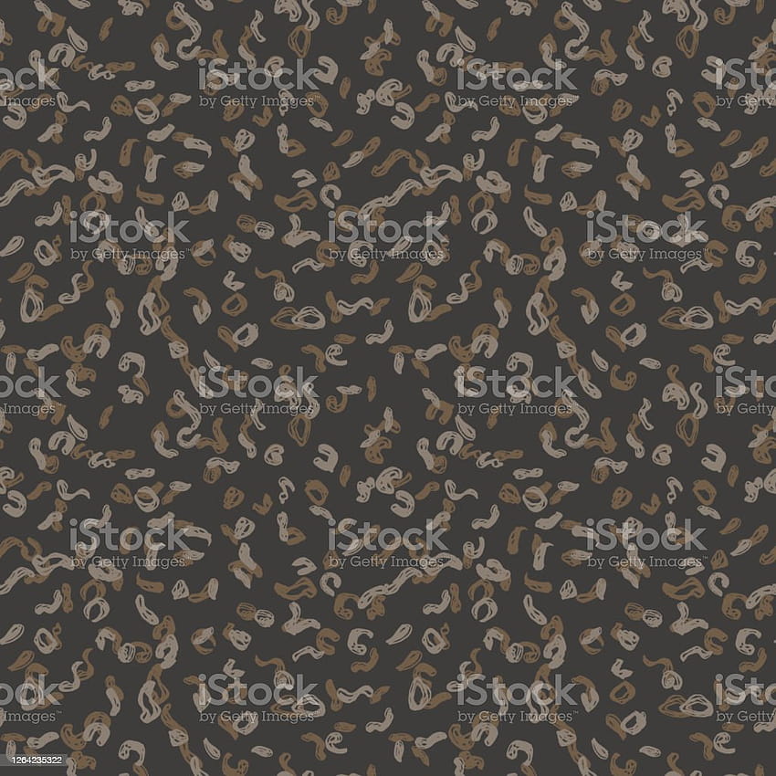 Nahtloses Muster schwarz grau braun Leopard Panther Pelz Design abstrakte einfache Linien skandinavische Hintergründe Grunge Textur Trend der Saison kann für Geschenkpapierstoffe verwendet werden Vektor Stock Illustration, schwarz und braun abstrakt HD-Handy-Hintergrundbild