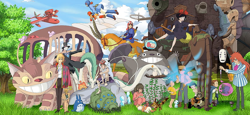 Wysypisko Studia Ghibli, studio guibli Tapeta HD