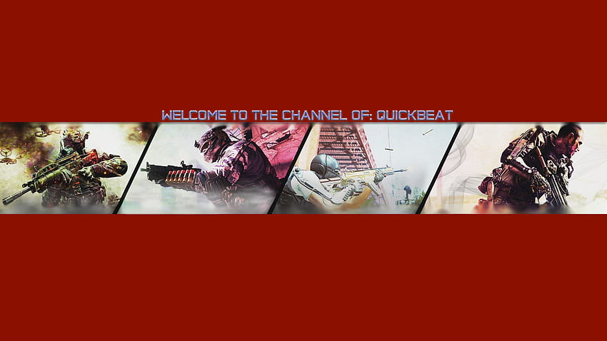 2560x1440 ... Call of duty youtube banner por QuickBeat, anime youtube banner fondo de pantalla