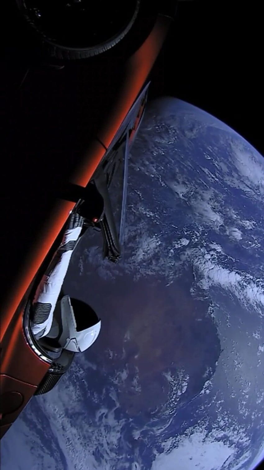 Tesla in Space, starman HD phone wallpaper