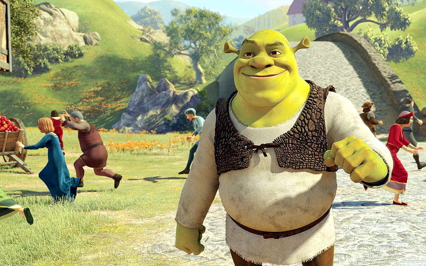 Shrek Face 51300 px, Shrek Meme, HD wallpaper