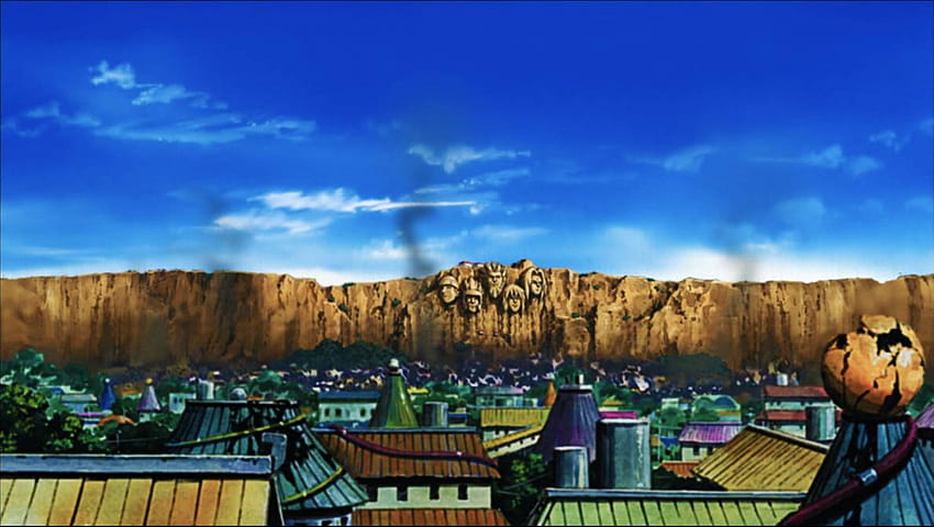 Naruto Village gepostet von ...niedlich, Konoha-Dorf HD-Hintergrundbild