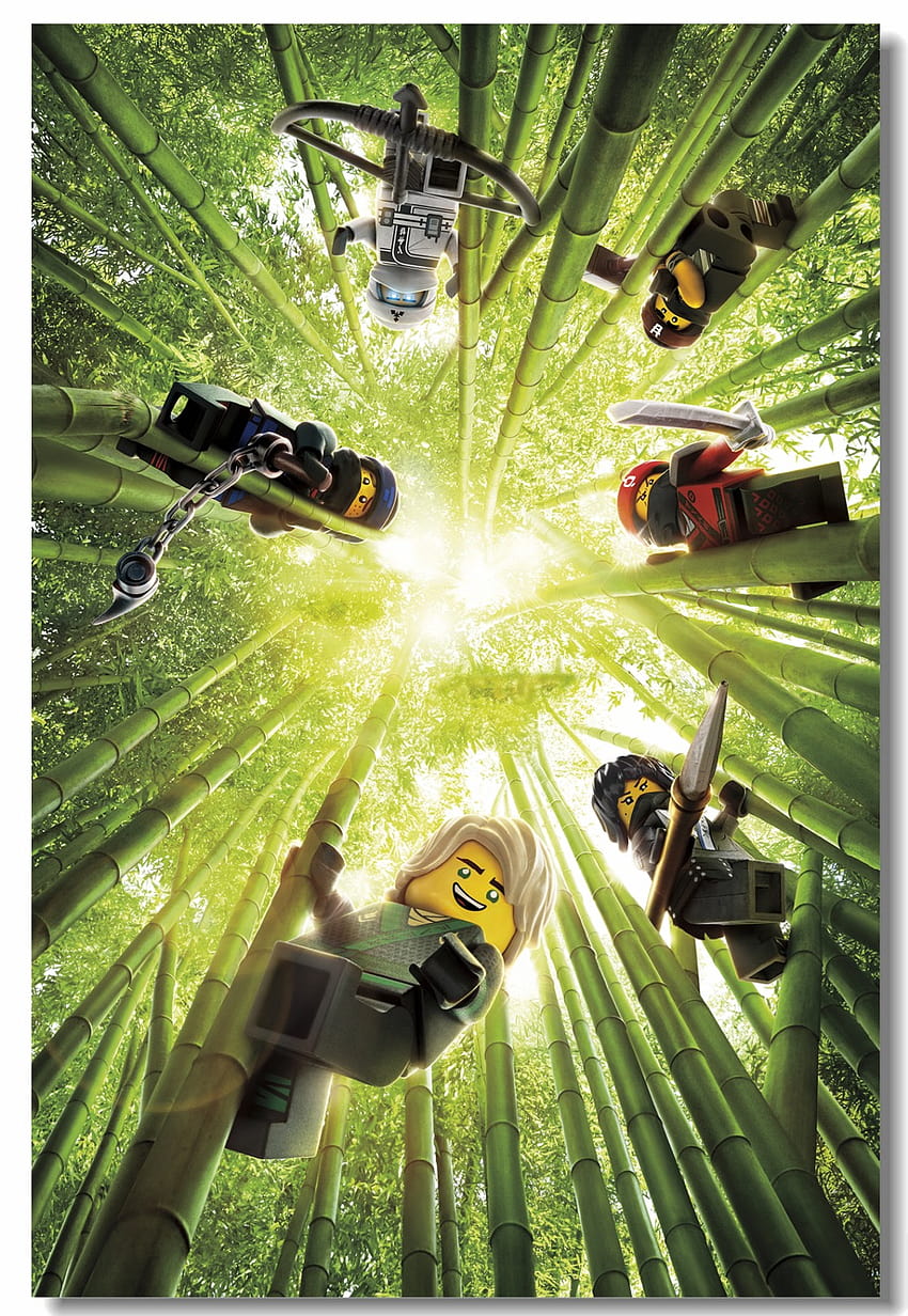 Poster del film Lego Ninjago, telefono del film Lego Ninjago Sfondo del telefono HD