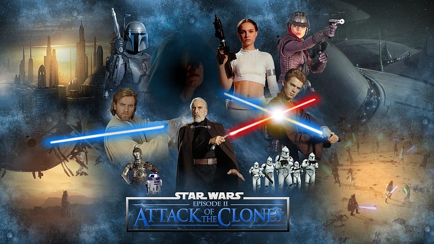 Star Wars: Episode II, klonların saldırısı HD duvar kağıdı