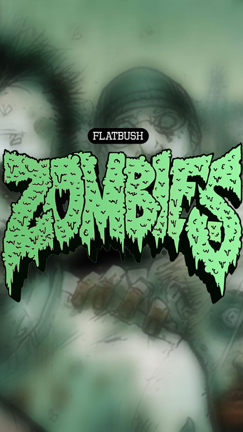 Flatbush Zombies Phone by grizztin on Newgrounds HD phone wallpaper