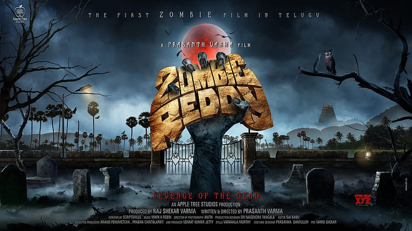 Prasanth Varma's 3rd Film Zombie Reddy Working Stills And Poster HD wallpaper
