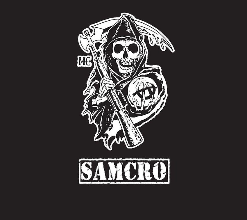 Sons Of Anarchy für Android Phone 2, Logo der Söhne der Anarchie HD-Hintergrundbild