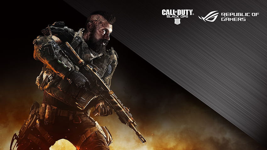 ROG Call of Duty Black Ops 4, görev çağrısı kesintisi HD duvar kağıdı