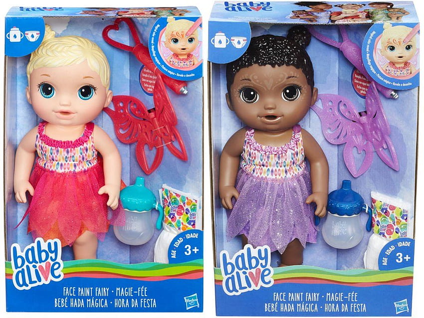 Baby Alive Face Paint Fairy Doll Solo $ 9.99 en Walmart fondo de pantalla