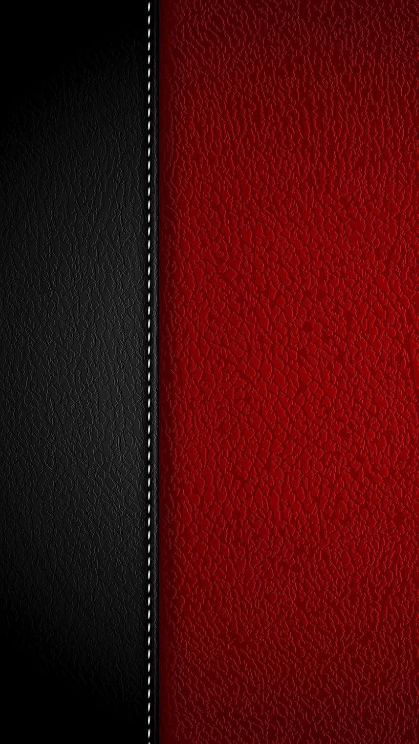 6 Red Leather มือถือหนังสีดำ วอลล์เปเปอร์โทรศัพท์ HD