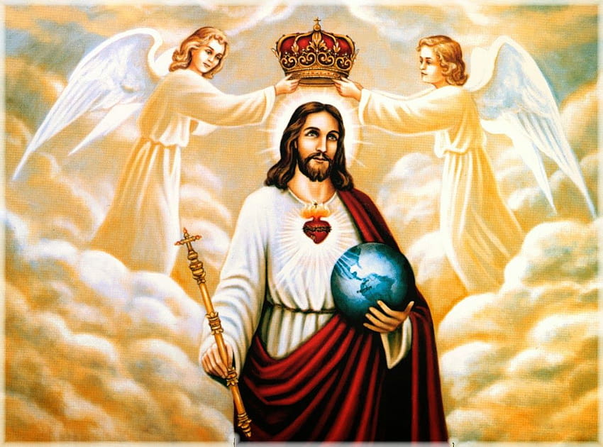 King Jesus, christ the king HD wallpaper