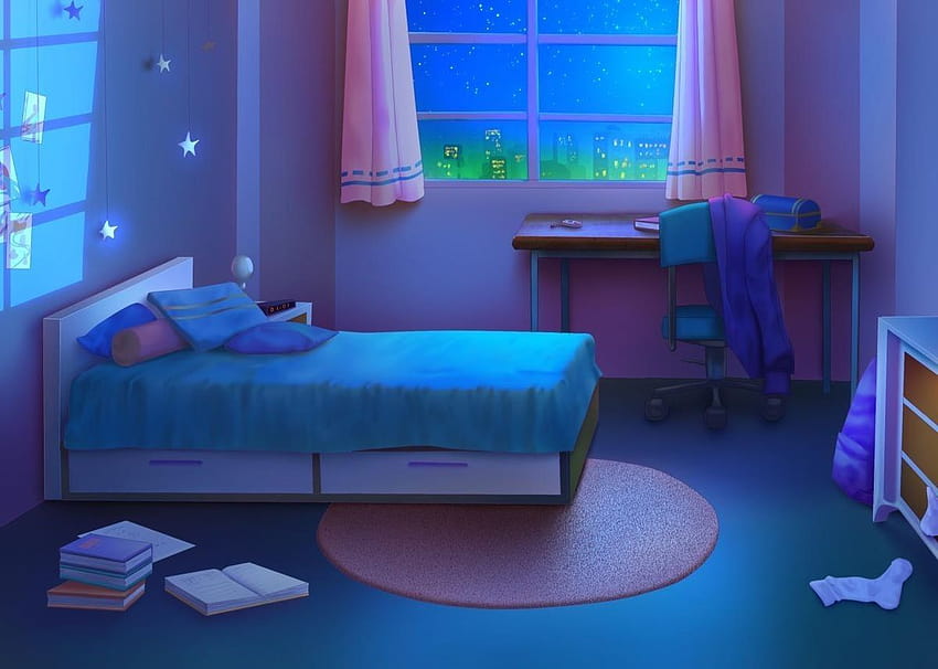 Details more than 88 dark anime bedroom background best - in.cdgdbentre