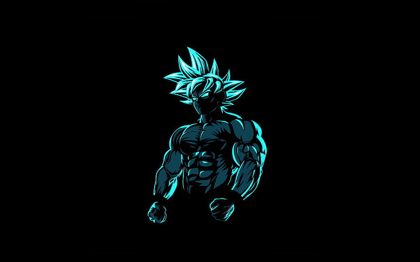 애니메이션, minimal & dark, beast goku 2880x1800 , mac pro retaia, 2880x1800 , 배경, 25509, oled dragon ball z HD 월페이퍼