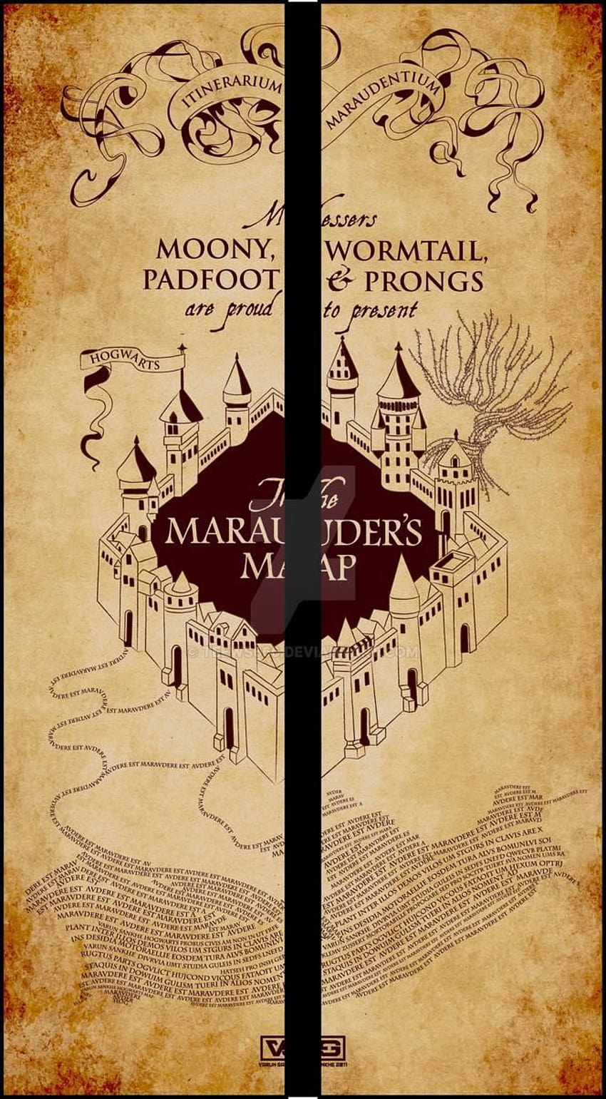The Marauders Map Live HD phone wallpaper