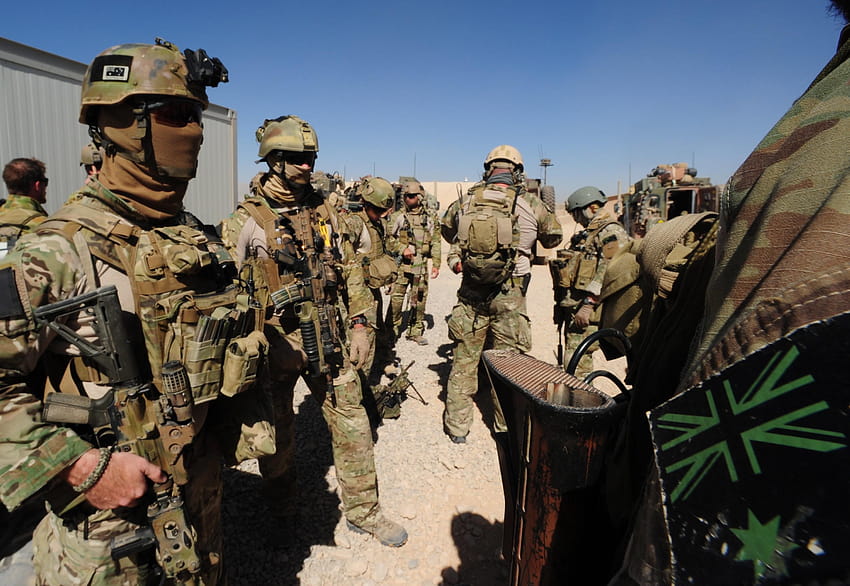 6 Fuerzas Especiales del Ejército de EE. UU., entrenamiento militar fondo de pantalla