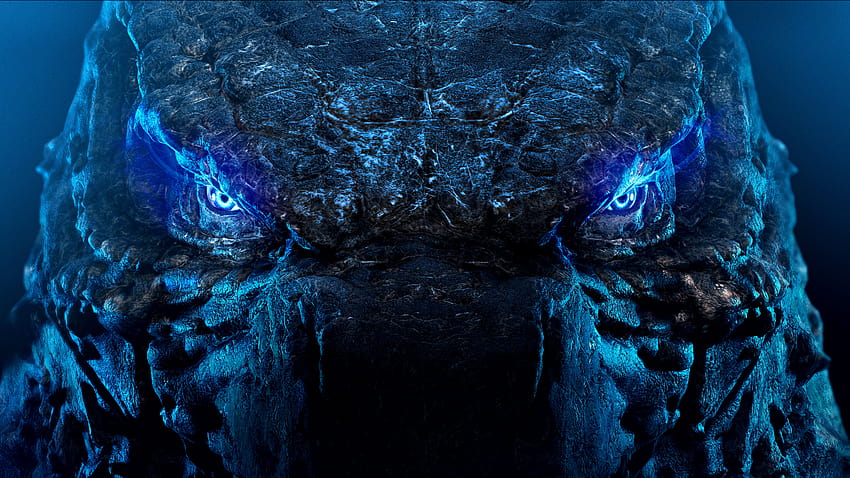 1 Godzilla-Gesicht HD-Hintergrundbild