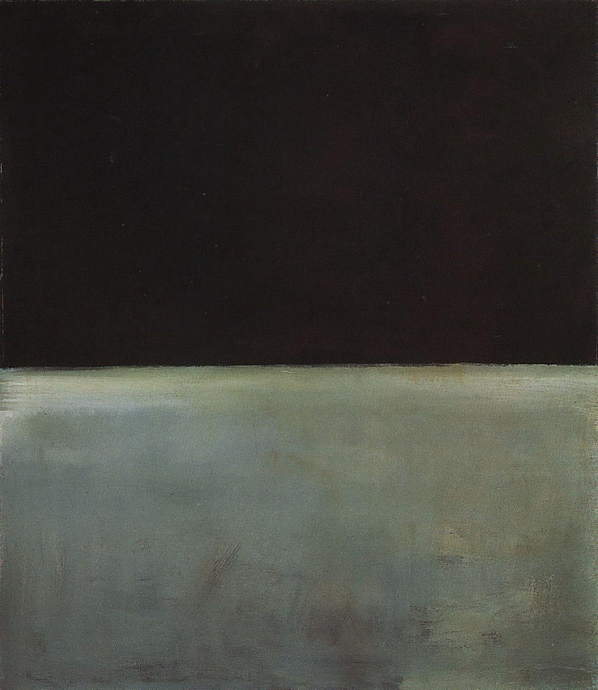 Mark Rothko, Sin título: Negro sobre gris fondo de pantalla del teléfono