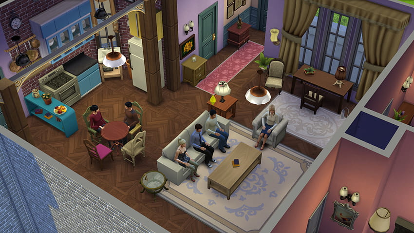Gamer Recreates 'Friends', 'Arrested Development' and Other Hit TV Shows on The Sims 4 [ ] HD wallpaper