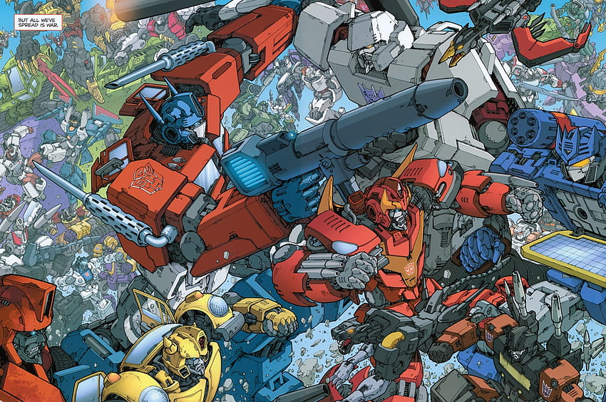 Transformers IDW, fumetti di Transformers Sfondo HD
