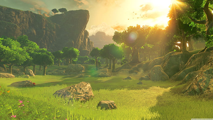 Screenshot di The Legend of Zelda Breath of the Wild ❤ Sfondo HD