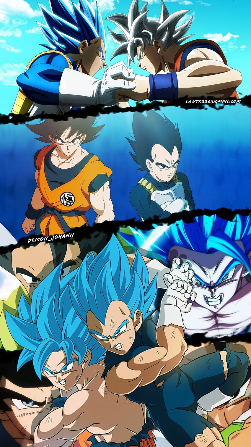 Goku and vegeta, goku naruto vegeta HD phone wallpaper