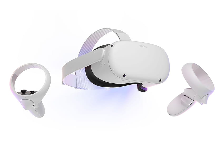VR Oculus Quest 2: So passen Sie Ihren Standardraum an, VR-Headset HD-Hintergrundbild