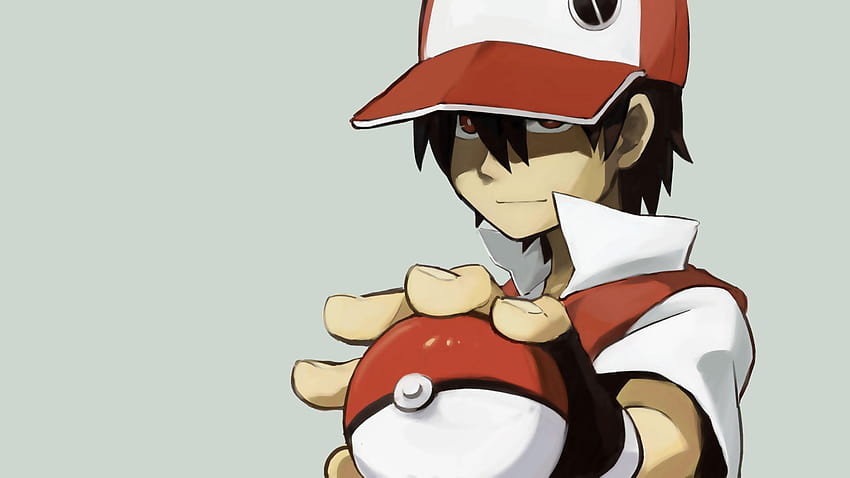 Pokemon Red, red pokemon trainer HD wallpaper
