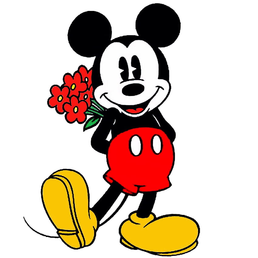 Vintage Disney, mickey mouse valentines day HD phone wallpaper