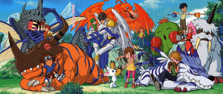 Digimon Macerası, digimon sezon 1 HD duvar kağıdı