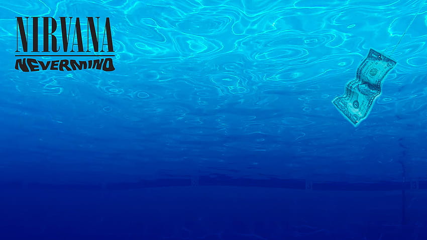 Обложка на албум Nirvana Nevermind, албум на Nirvana HD тапет