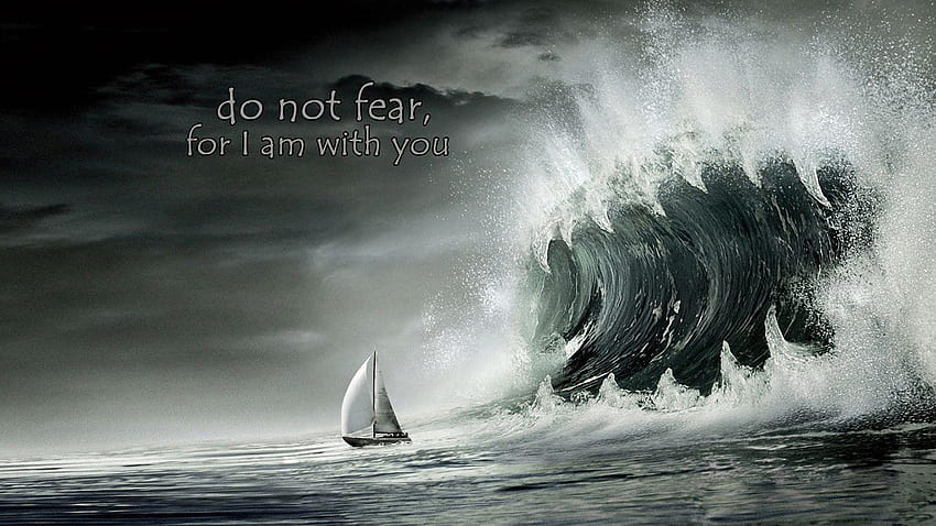 Fürchte dich nicht!, Jesaja 4110 HD-Hintergrundbild