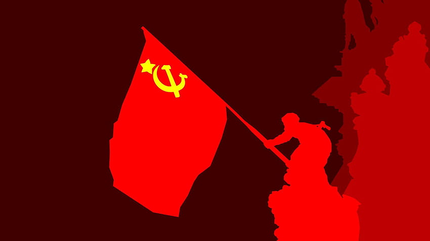 Socialist Group with 53 items, soviet flag HD wallpaper