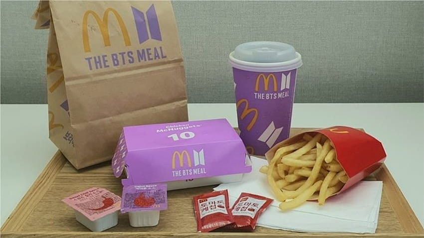 McDonald's BTS Meal Is Out And The Fans Can't Get Enough of It! HD wallpaper