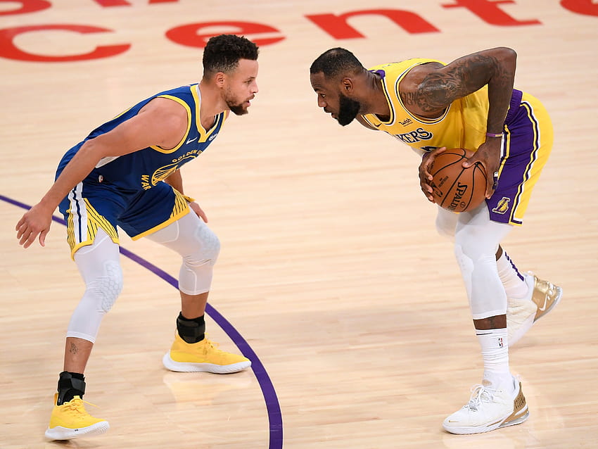 A história da amizade rival de LeBron James e Stephen Curry, finais de 2022 da nba de stephen curry papel de parede HD