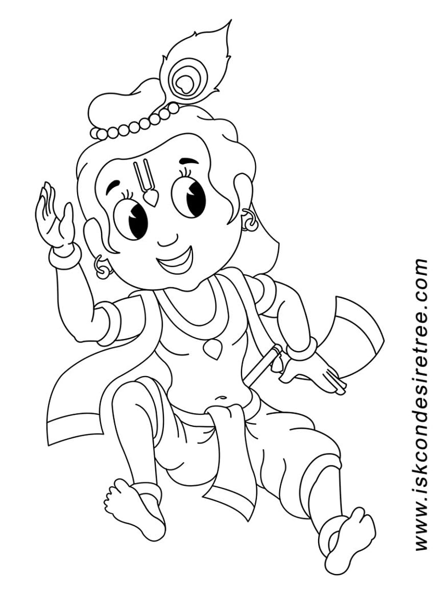 Handmade Pencil Sketch Lord Shree Krishna - Etsy-saigonsouth.com.vn