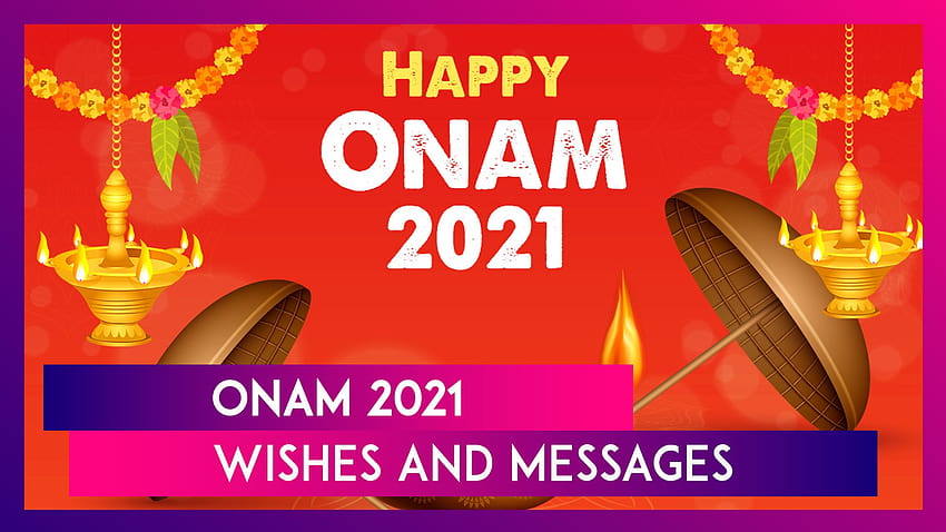 Onam 2021: Отпразнувайте най-големия фестивал в Керала с най-добри традиционни пожелания и послания HD тапет