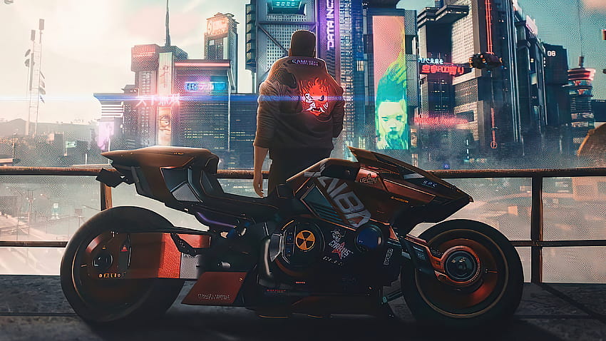 Cyberpunk 2077 Motorcycle, cyberpunk motorcycle HD wallpaper | Pxfuel