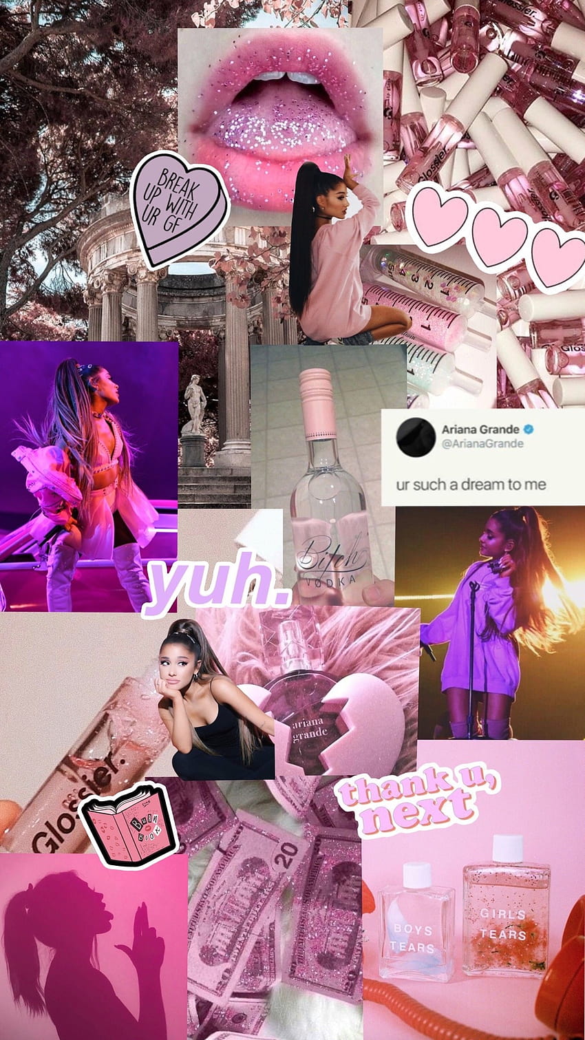 Do Not Repost My Content, ariana grande collage HD phone wallpaper