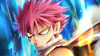 Wallpaper blood, fight, dragon, God, Fairy Tail, Natsu, dragon slayer,  mahou for mobile and desktop, section сёнэн, resolution 2000x1811 - download