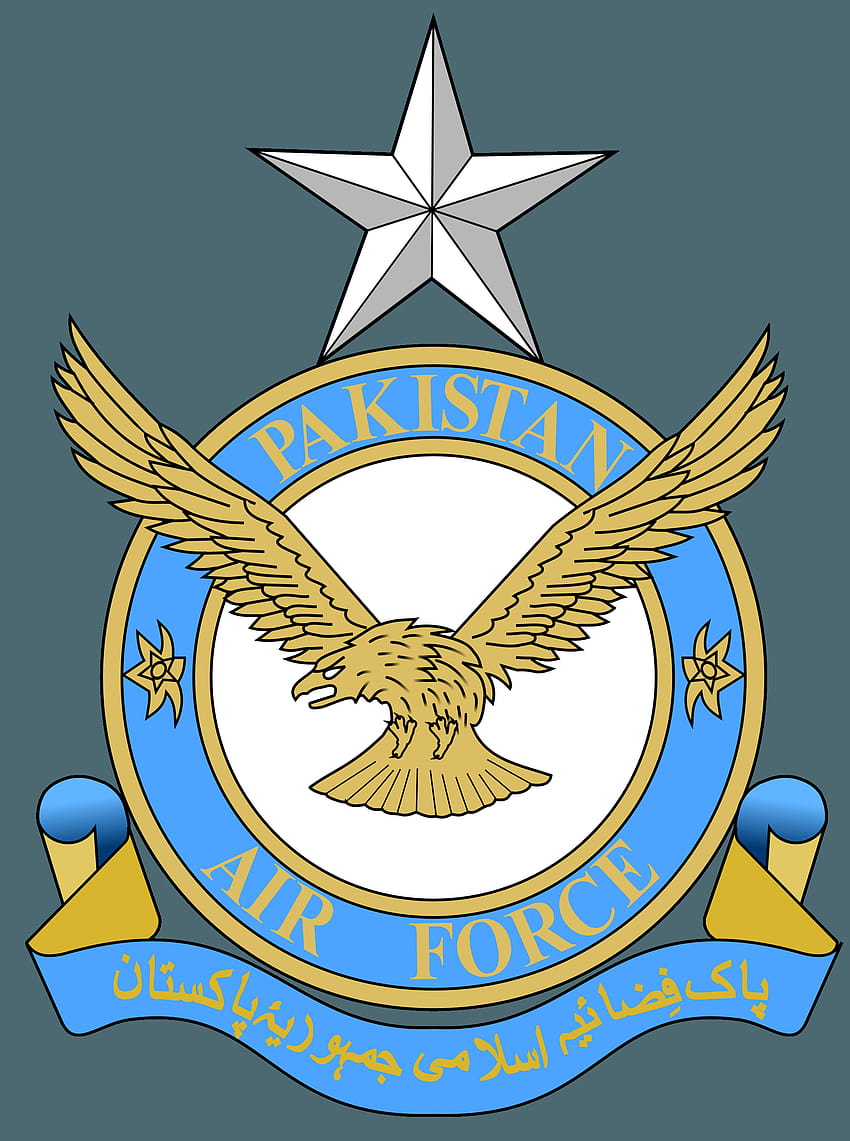 โลโก้ Pak Airforce สัญลักษณ์กองทัพอากาศอินเดีย วอลล์เปเปอร์โทรศัพท์ HD