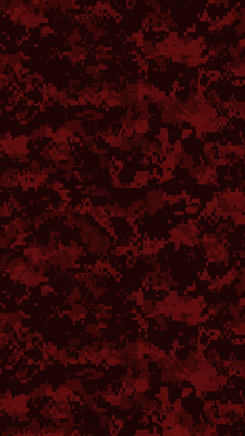 camuflagem vermelha Papel de parede de celular HD
