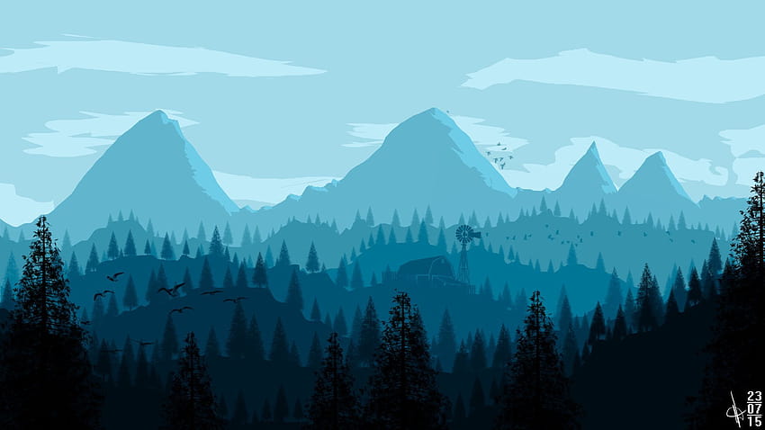 Blue Mountain HD wallpaper | Pxfuel