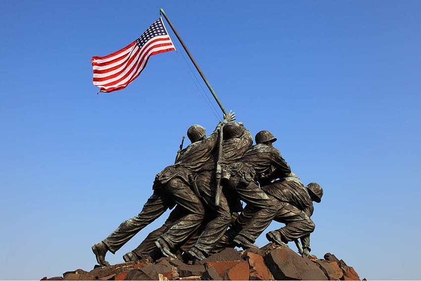 Най-добрите 5 Raising the Flag On Iwo Jima on Hip, lift us flag HD тапет