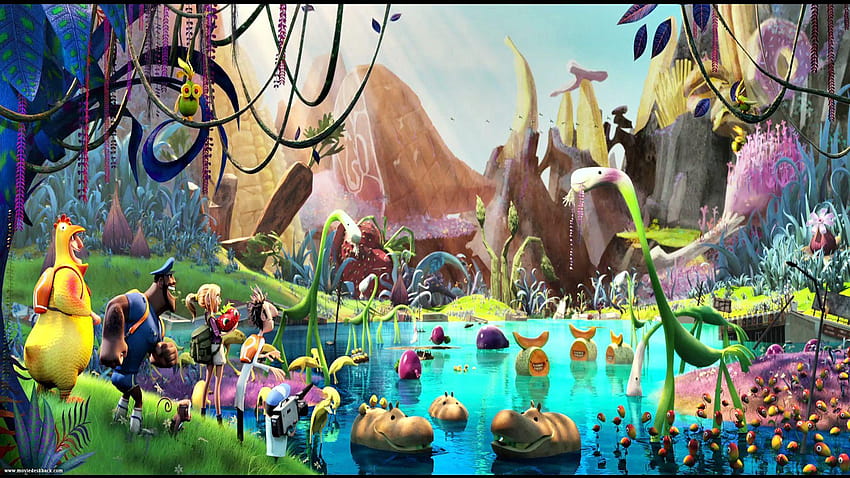 Cloudy with a Chance of Meatballs 6 HD wallpaper