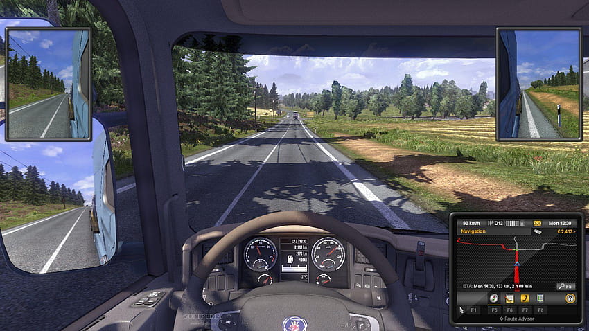 Kup Euro Truck Simulator 2. Z ładunkiem na Europe 3 Gift i ewolucją kierowcy ciężarówki euro Tapeta HD