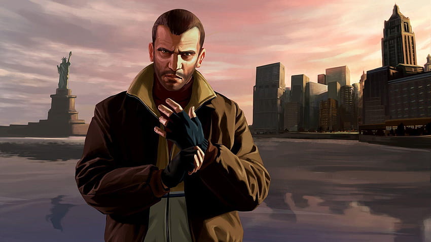 Niko Bellic, Grand Theft Auto 4 HD-Hintergrundbild