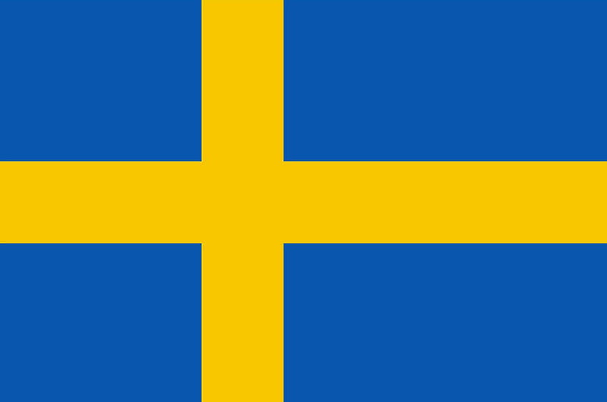 Bendera Swedia, kerajaan Swedia Wallpaper HD